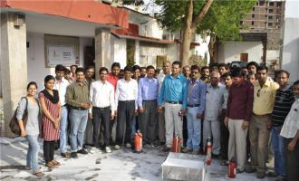 Fire Training in Daninik Bhasker Office